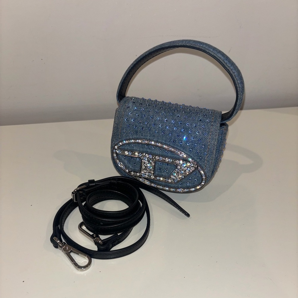 Diesel Mini Bag (Blue Jean & Rhinestones)